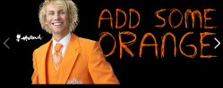 Holland invites you to add some orange.